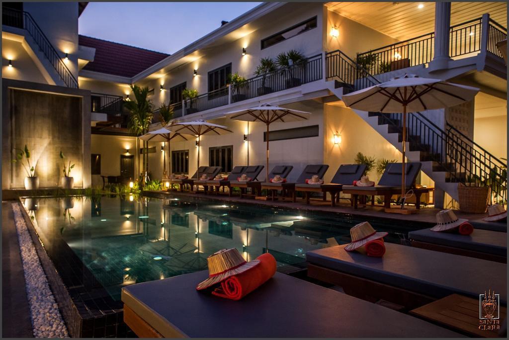 Santa Clara Boutique Hotel Siem Reap Exterior foto