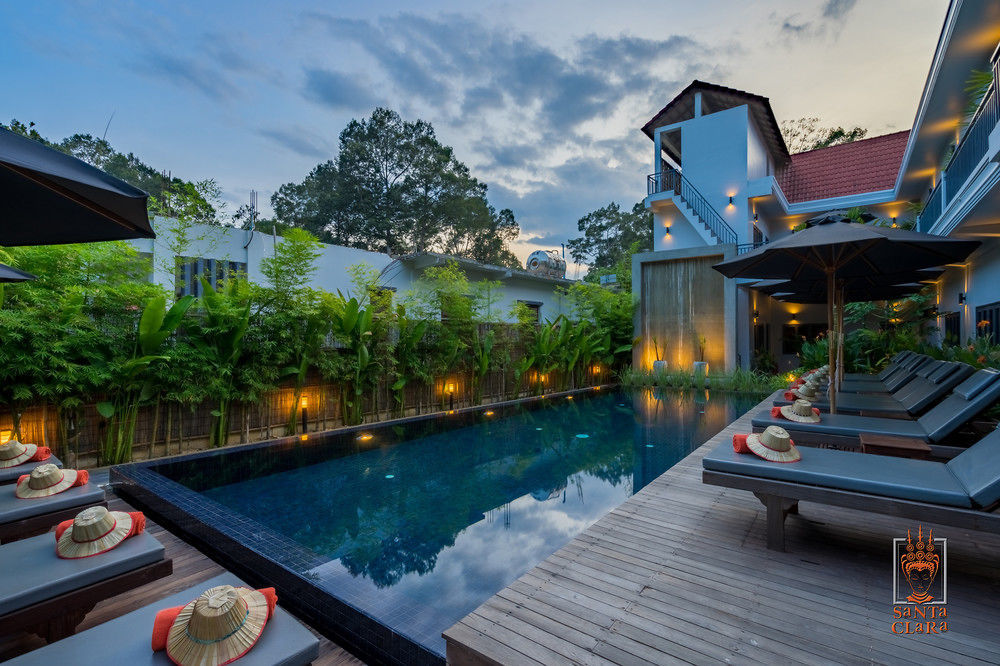 Santa Clara Boutique Hotel Siem Reap Exterior foto